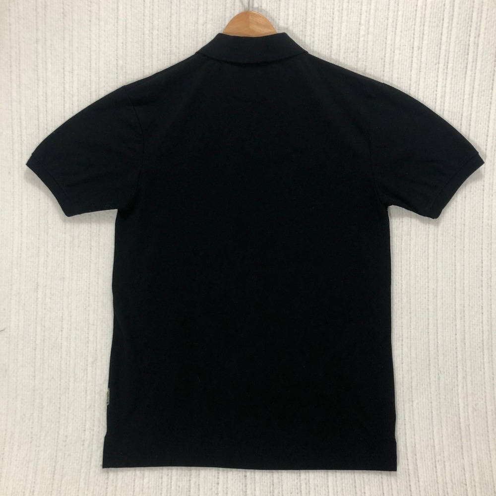 Lacoste Men Black Polo Shirt Short Sleeve Cotton Pique Crocodile Logo Size L 5 - Picture 7 of 9